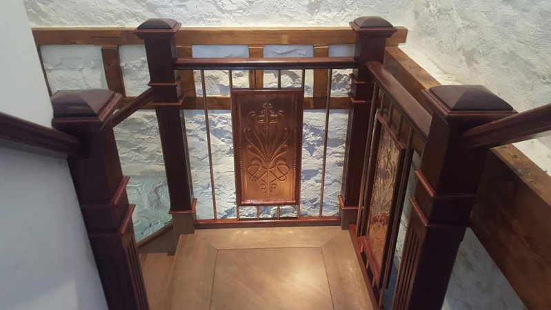 apm waratah copper dado stair