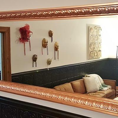 Apm Copper Mirror Waratah Dado