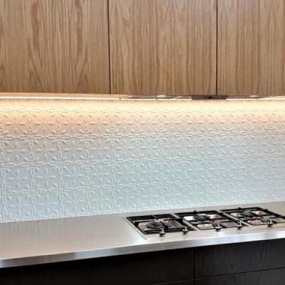 Apm Sydney Pressed Metal Splashback Acorns Design 2 2 2