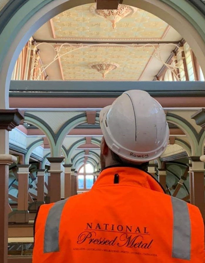 Perth Cultural Centre Heritage Restoration Library Hall & Lantern 2018-2019